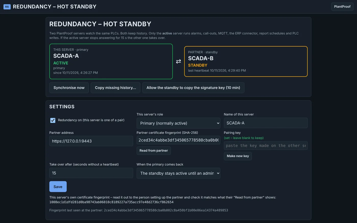 PlantProof: Built for uptime